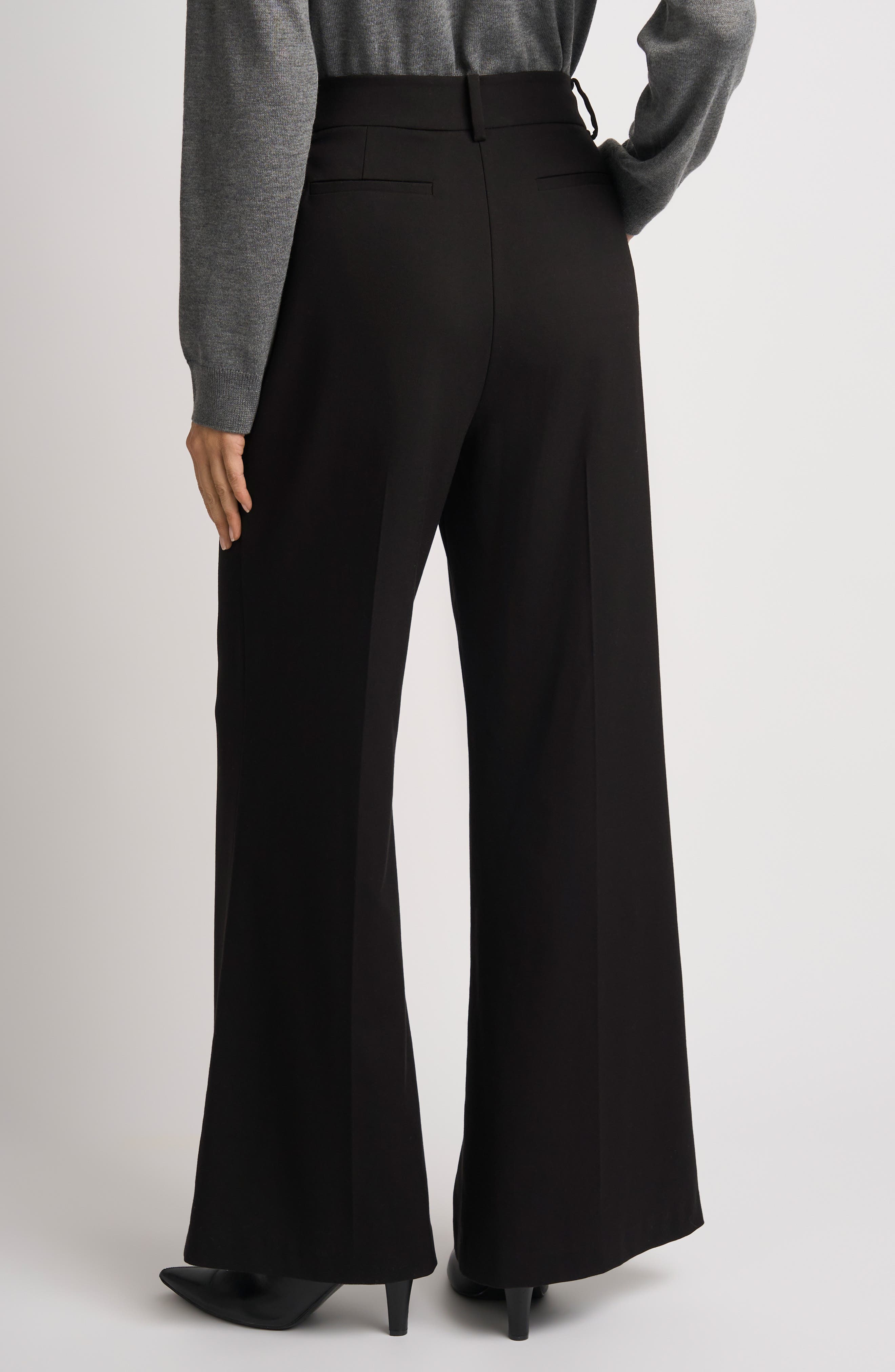 Ted Baker Suki Wide Leg Stretch Ponte Pants (Women) | Nordstrom