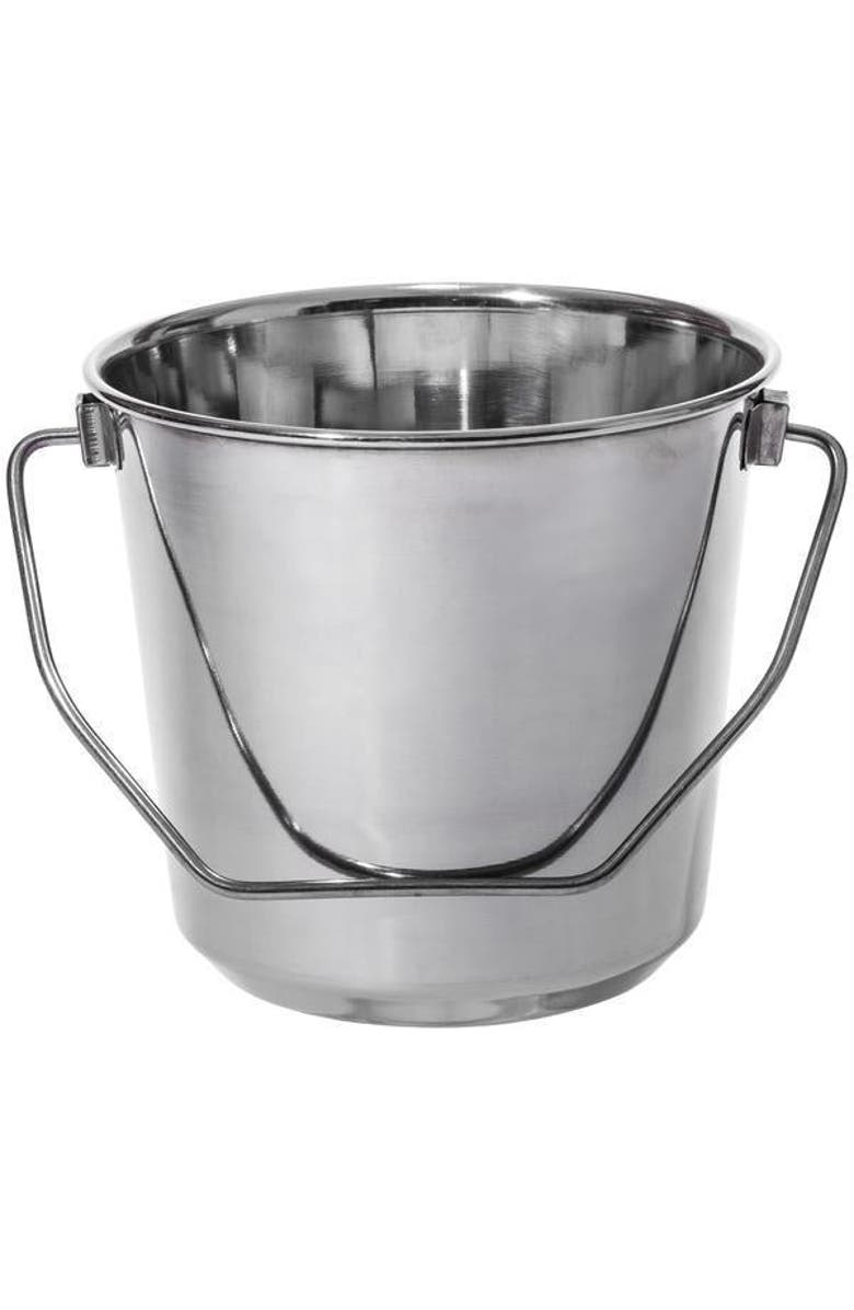 PUEBCO Stainless Steel Bucket, Main, color,