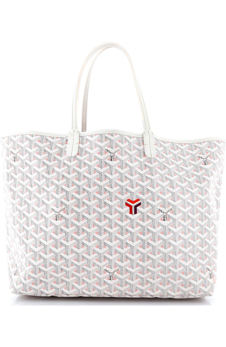 Pre-Owned Goyard Saint Louis Tote Claire Voie Coated Canvas PM, Main, color,