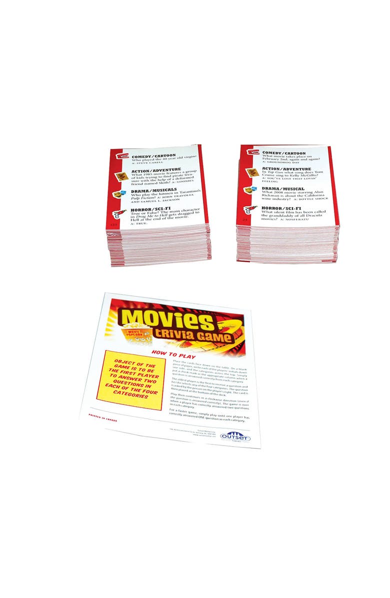 Outset Media Movies Trivia Game, Alternate, color, 