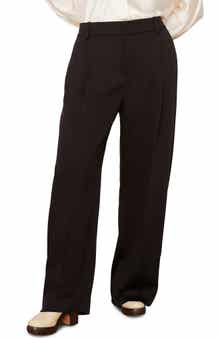 Tailored Wide Leg Trousers