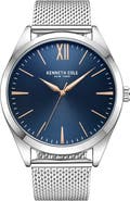 Kenneth Cole New York Classic Mesh Strap Watch, 44mm