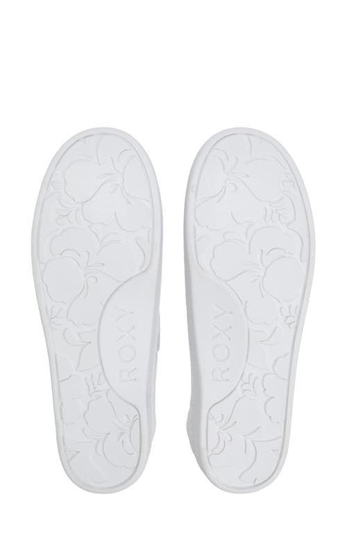 Roxy Bayshore Plus Sneaker In Open White