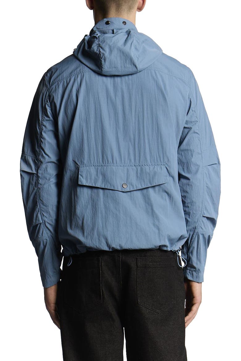 Long Sleeve Stow Away Jacket, Alternate, color, Ocean Sky
