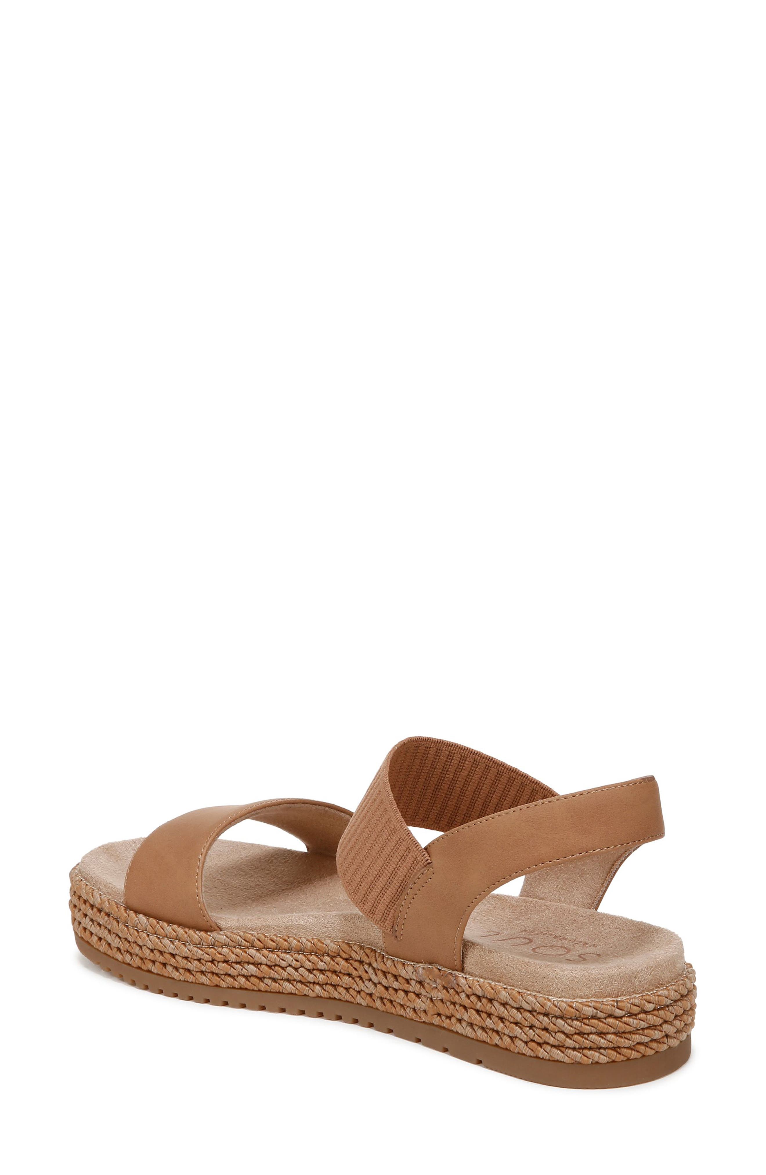 Diana Platform Espadrille Sandal, Alternate, color, COOKIE DOUGH