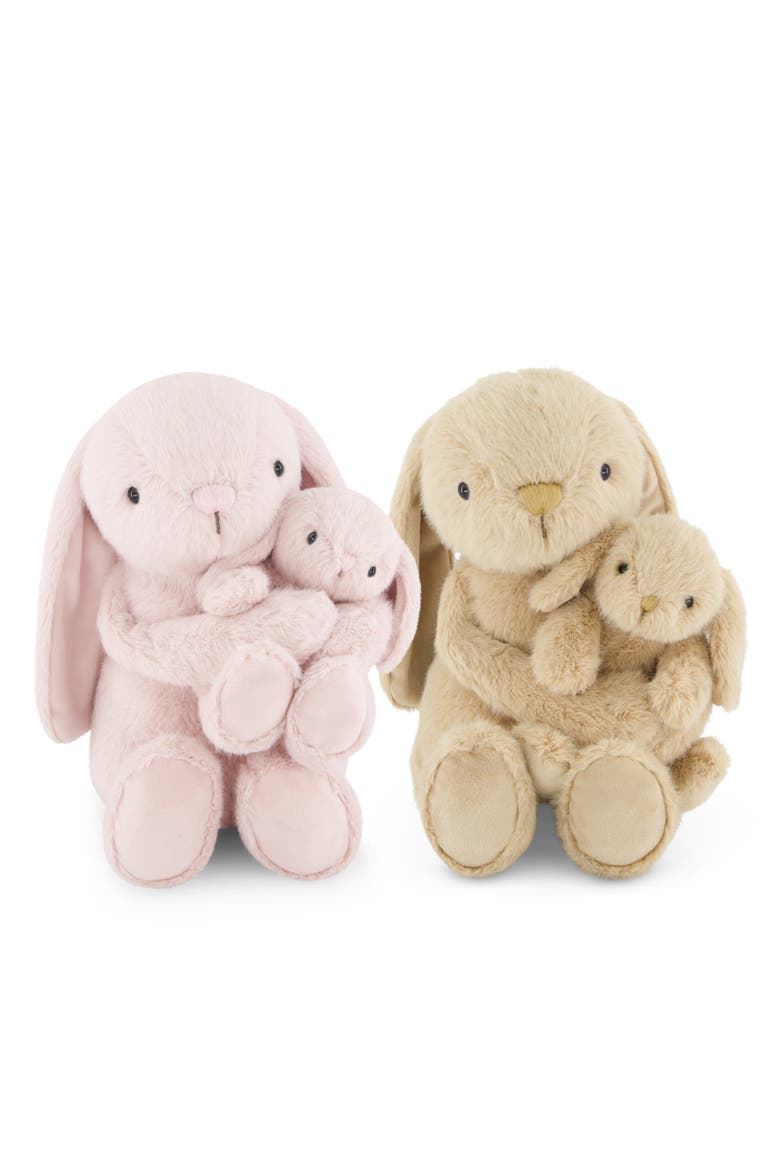 Frankie the Hugging Bunny Duo, Main, color, Blossom & Caramel