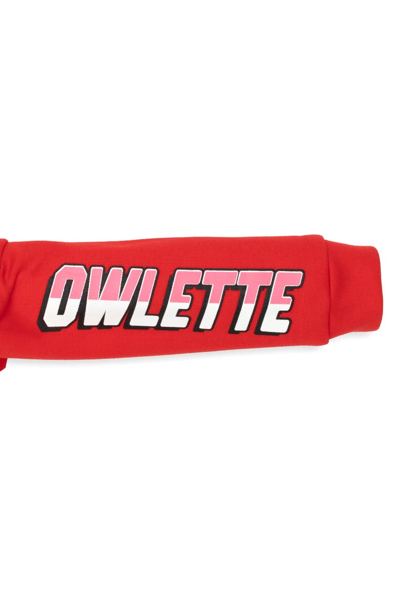 Pullover Hoodie, Alternate, color, Owlette Red