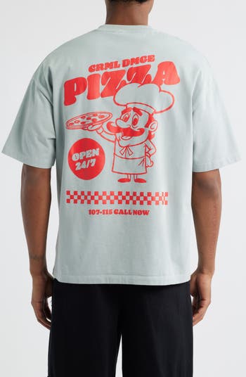 【CRIMINAL DAMAGE】ダメージピザTシャツ CRIMINAL DAMAGE Damage Pizza Graphic T-Shirt | Nordstrom