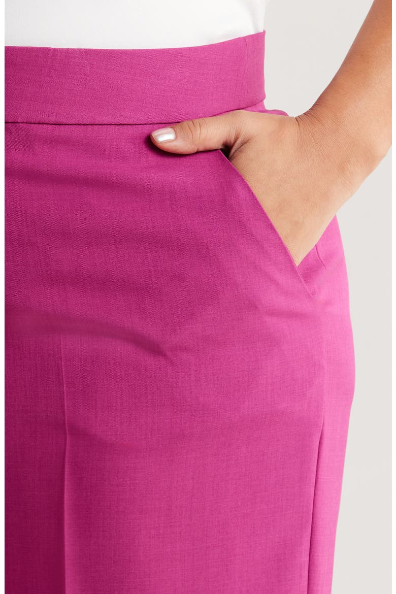 Wide Leg Pants, Alternate, color, WILD BERRY