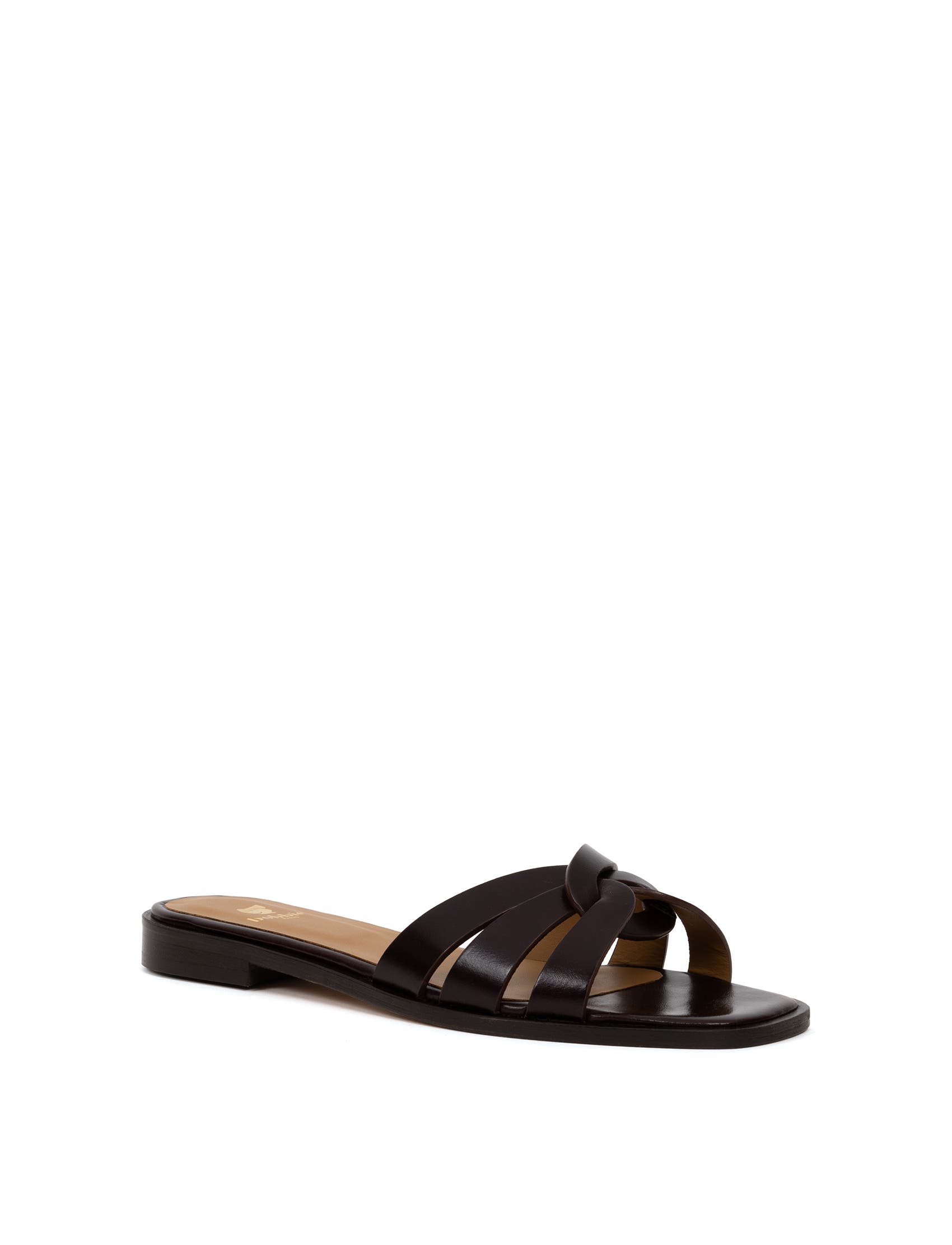 Thaïs Flat Sandals, Alternate, color, Irish Coffee