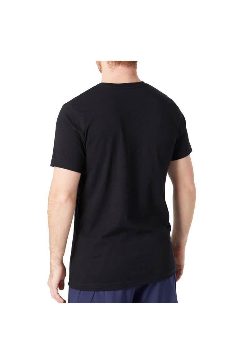 Legacy Stripe Mens Tennis Shirt, Alternate, color, Black