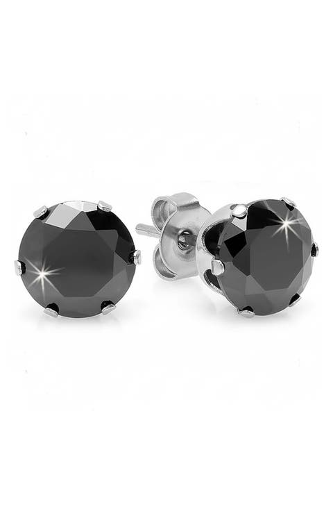 8mm Stud Earrings