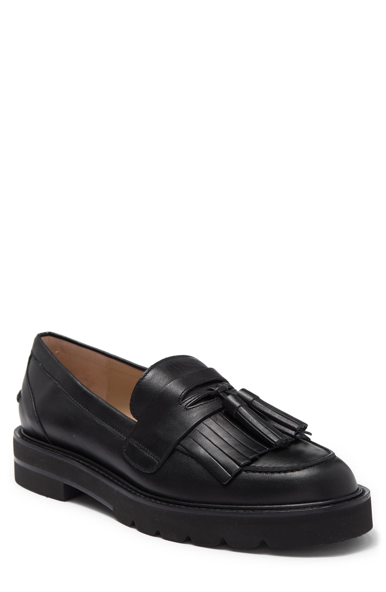 Stuart Weitzman Mila Platform Kiltie Loafer, Main, color, 