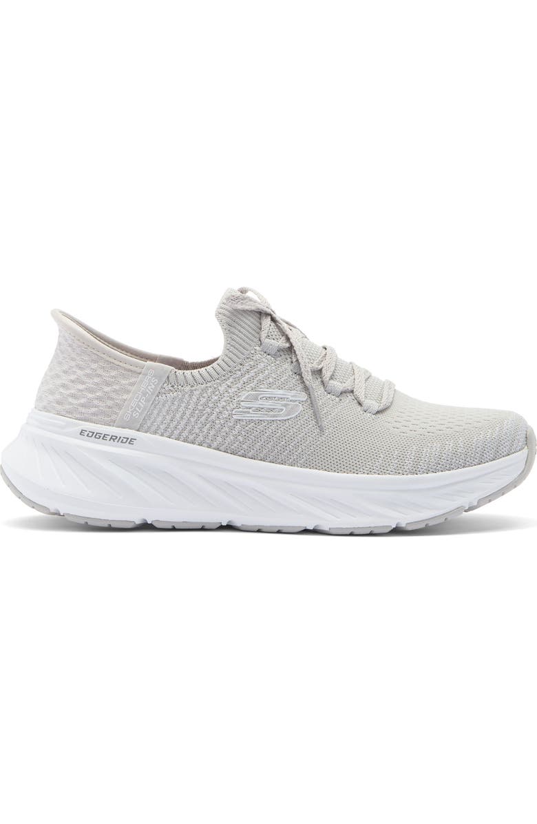 SKECHERS Slip-Ins Relaxed Fit Sneaker, Alternate, color, Gray/ Silver