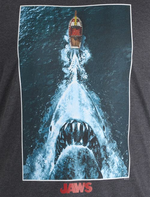 True Nation By Dxl Big & Tall Jaws Graphic Tee