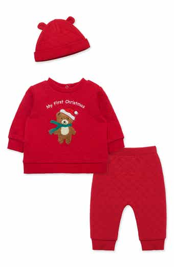 My First Christmas Holiday Bear 3-Piece Set