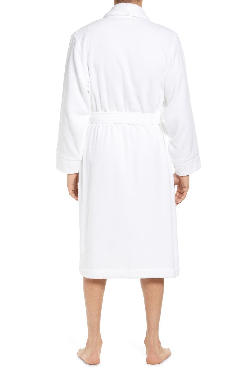 Nordstrom Hydrocotton Robe, Alternate, color, White