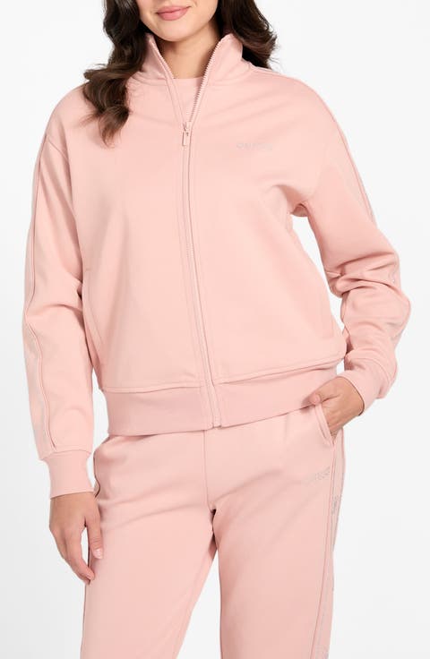 Octavia High Neck Full Zip Sweatshirt