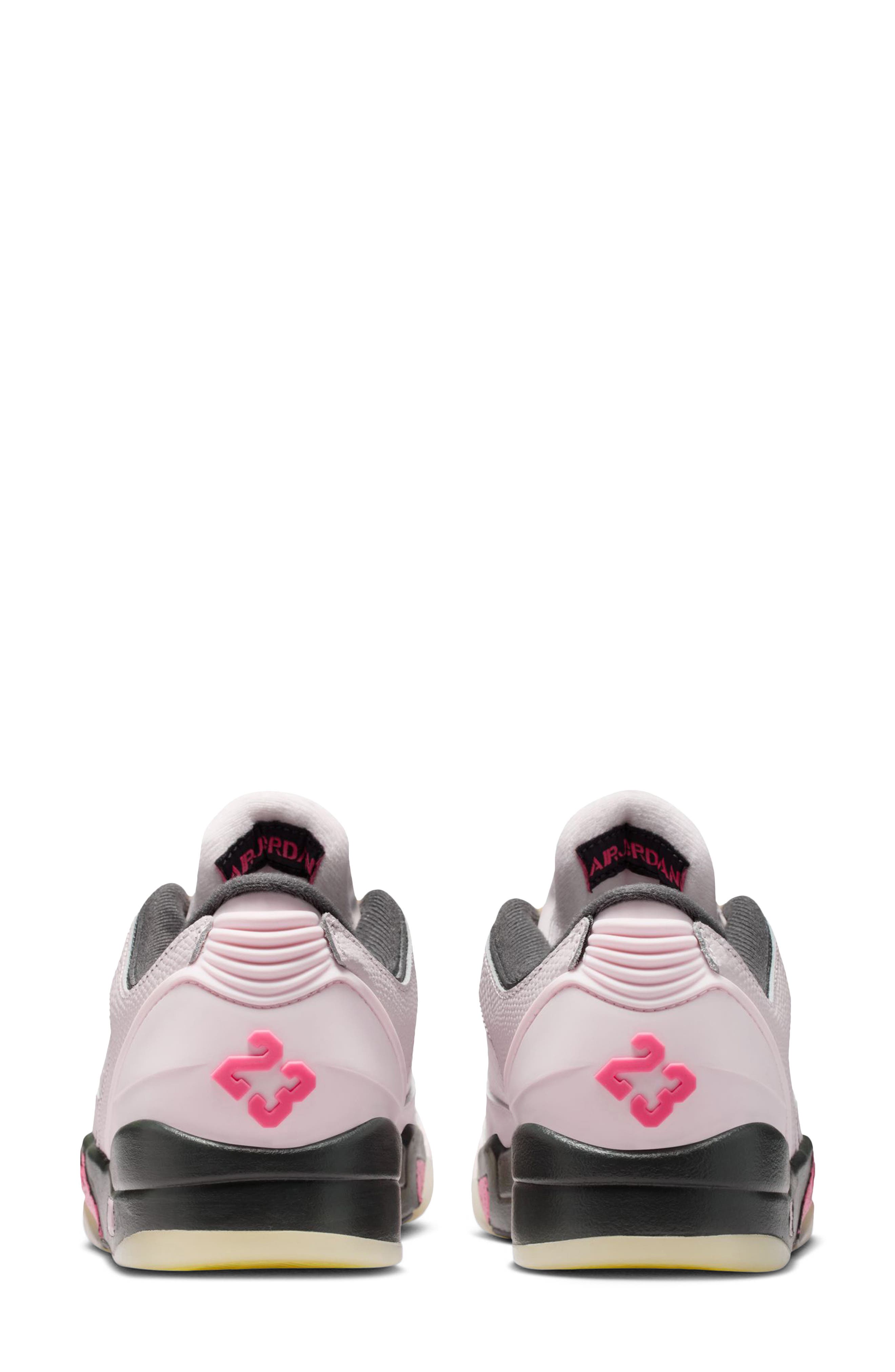 Jordan Sixty Plus Low Basketball Sneaker, Alternate, color, Pearl Pink/ Pinksicle