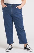 Universal Standard Etta High Waist Ankle Straight Leg Jeans