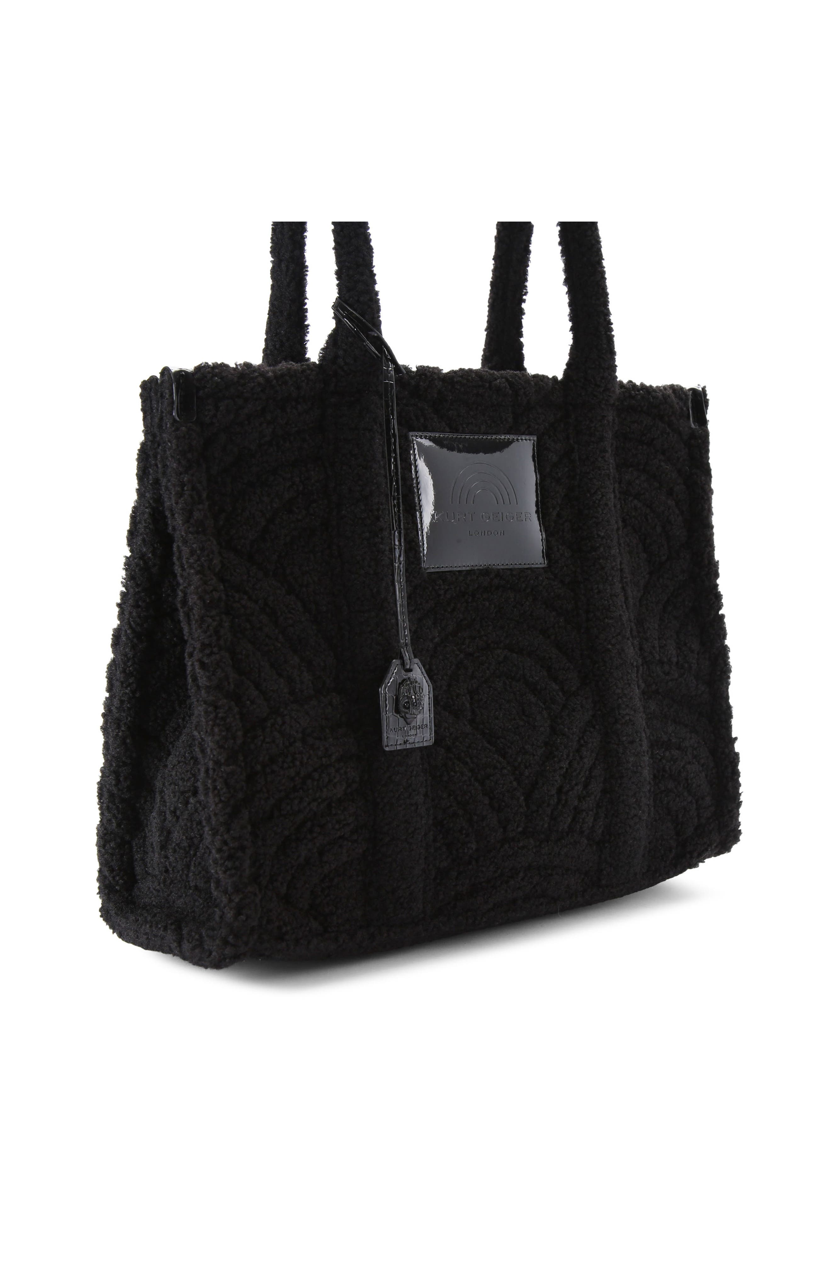 Kurt Geiger London Large Faux Fur Southbank Tote, Alternate, color, 