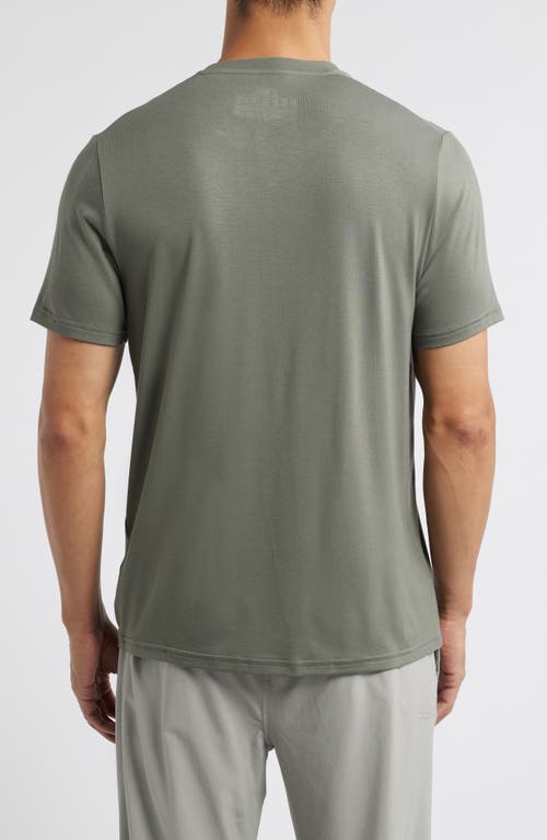 Free Fly Motion Performance T-shirt In Green