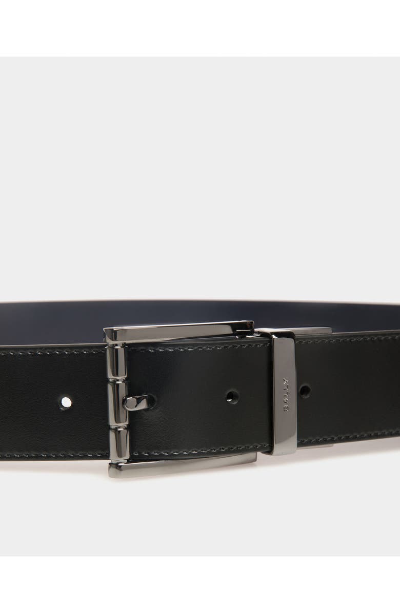 Bally Astory 35mm Reversible And Adjustable Belt In Calf Leather, Alternate, color, Multi