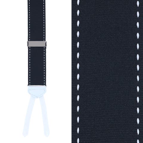 Freeman Edge Stitching Runner End Ribbon Suspenders (Braces)