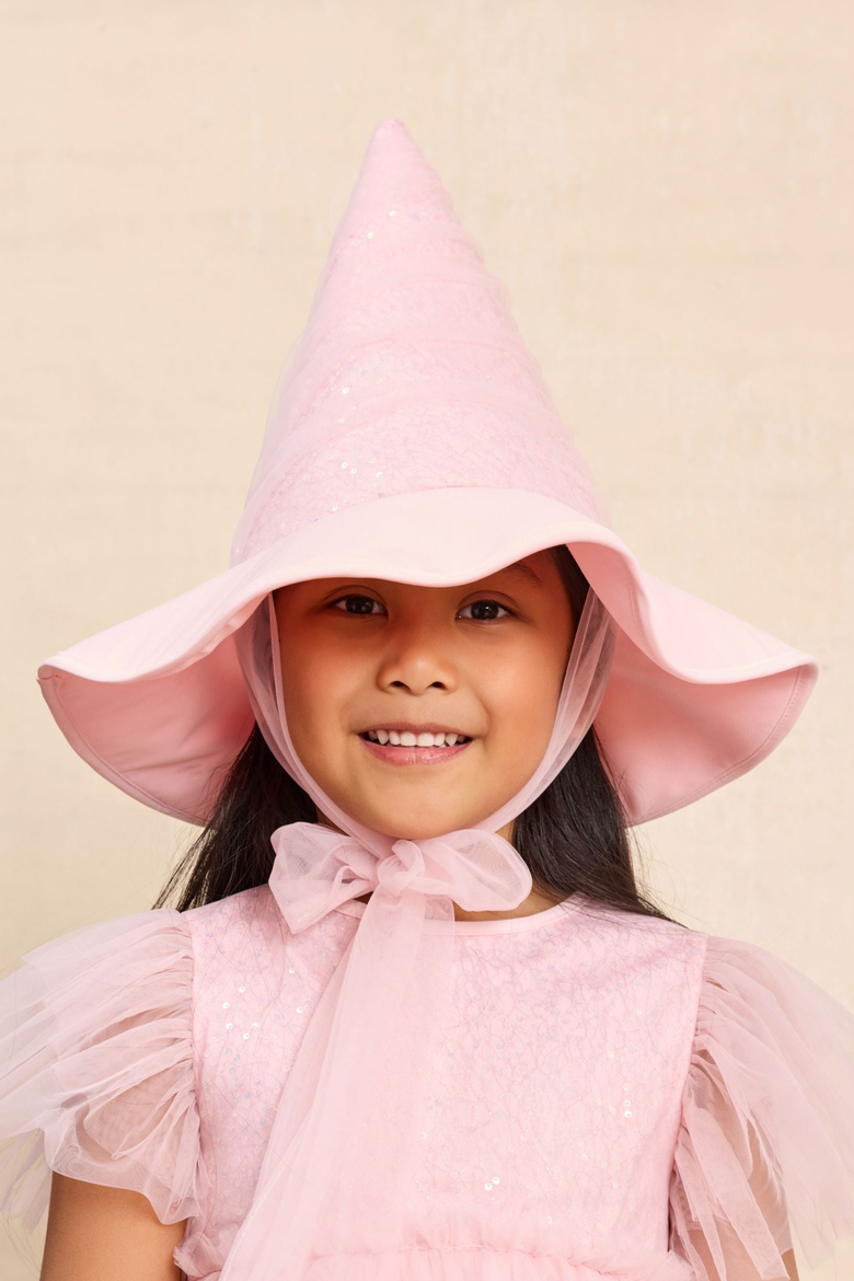 Witch Hat for Girls, Alternate, color, Pink