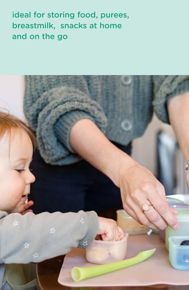 Olababy Set of 4 Food Containers, Alternate, color,