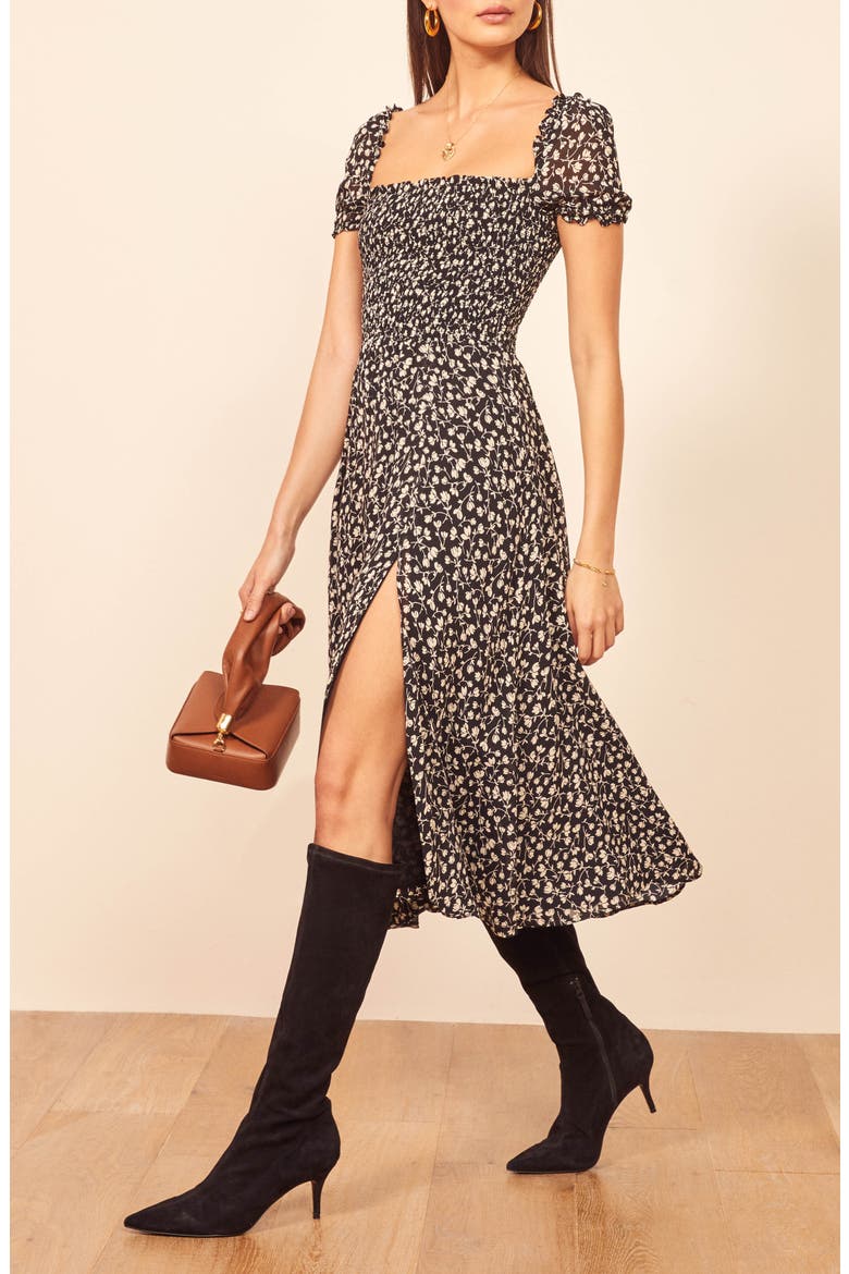 Inka Floral Print Sundress, Alternate, color, MARIA