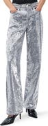rag & bone Shea Sequin Straight Leg Jeans