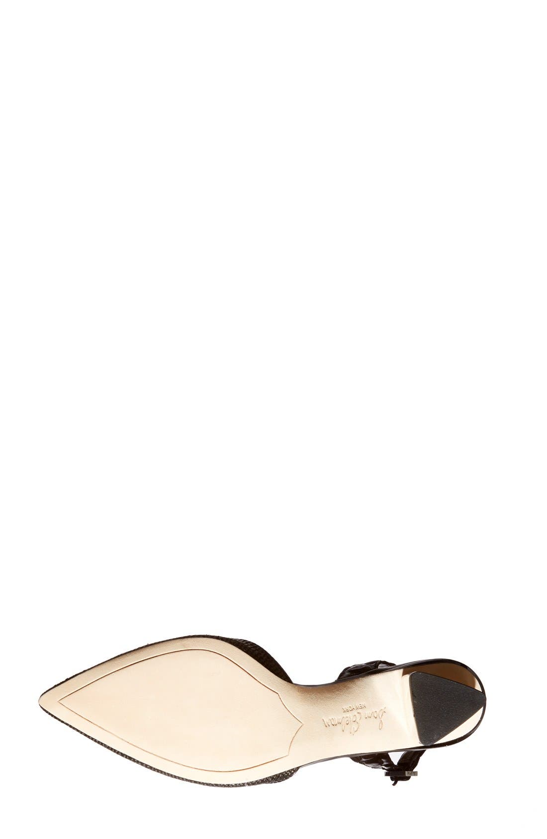 'Carol' Slingback Pump, Alternate, color, BLACK