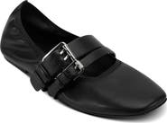 DKNY Dade Buckle Strap Ballet Flat