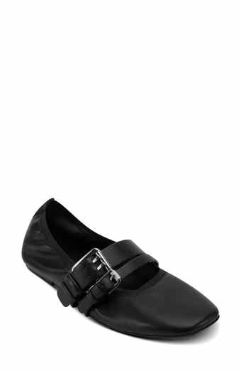 DKNY Dade Buckle Strap Ballet Flat