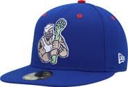 New Era Men's New Era Blue Stockton Ports Marvel x Minor League 59FIFTY Fitted Hat