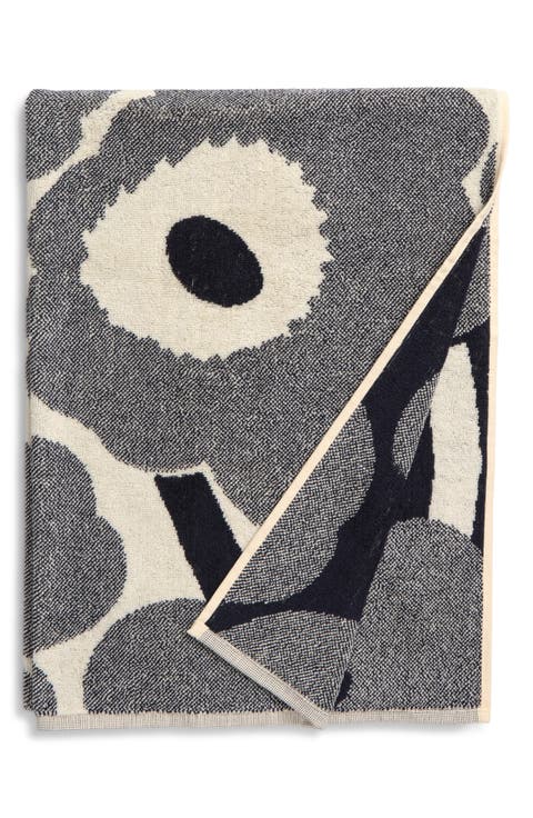 Unikko Cotton Bath Towel