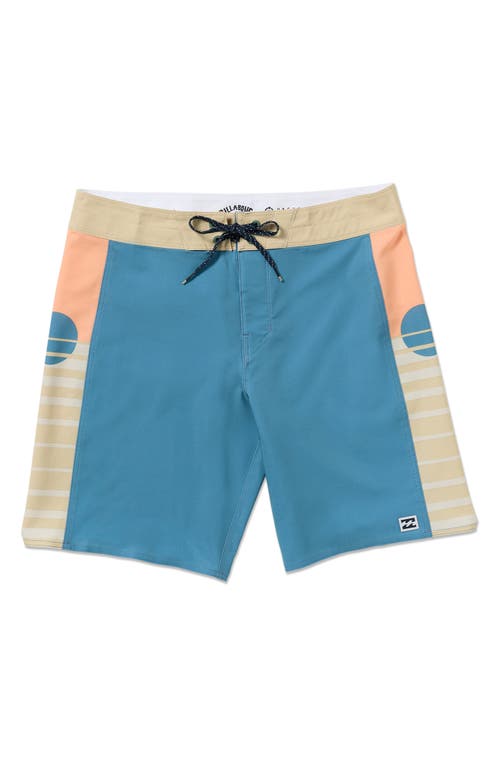 Billabong D Bah Pro Board Shorts In Glacier Blue