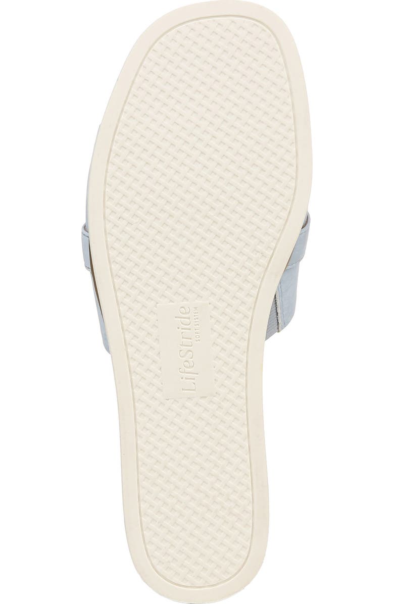 LifeStride Geneieve Platform Sandal, Alternate, color, Blue