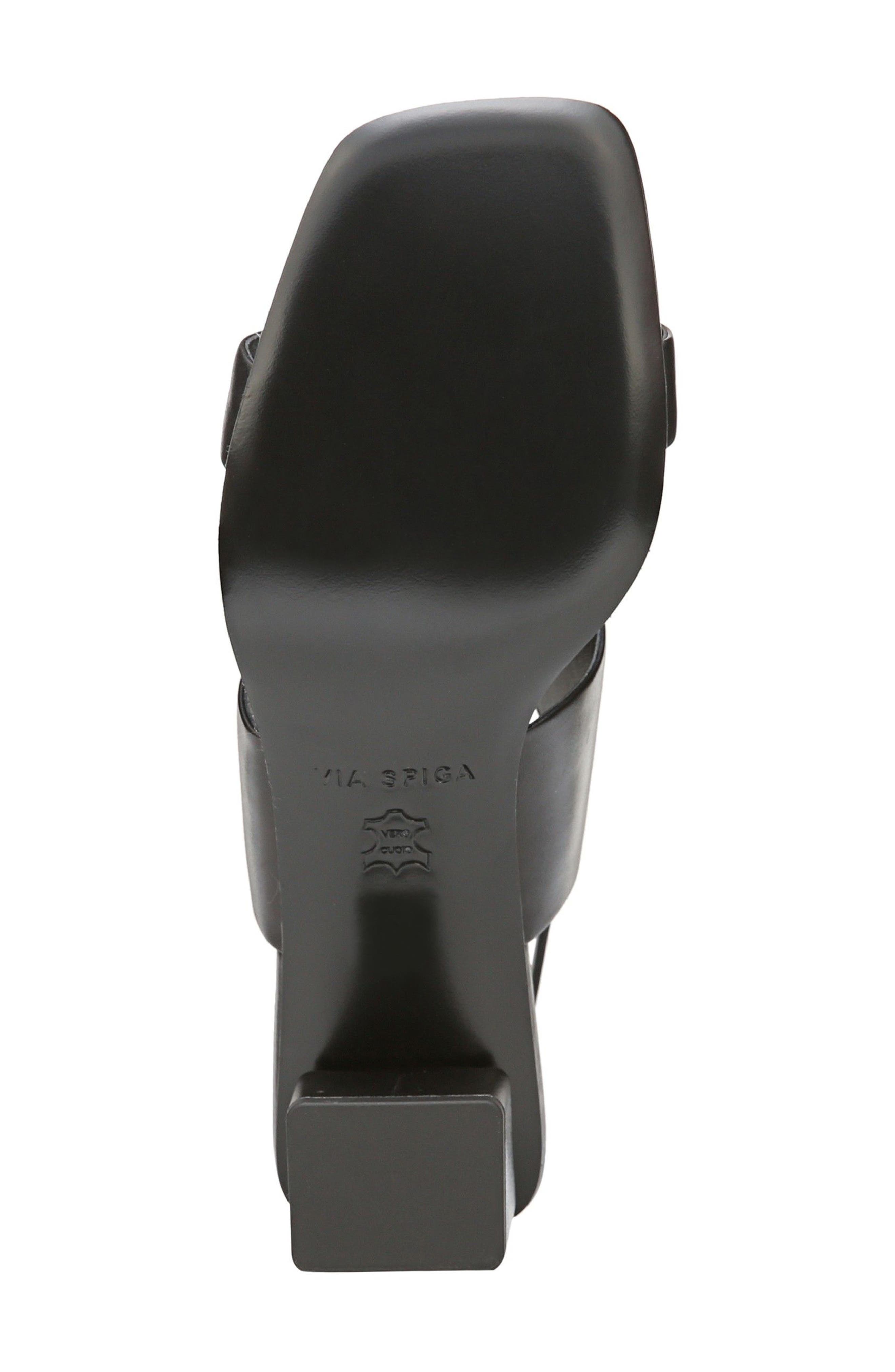 Via Spiga Forte Block Heel Sandal, Alternate, color, 