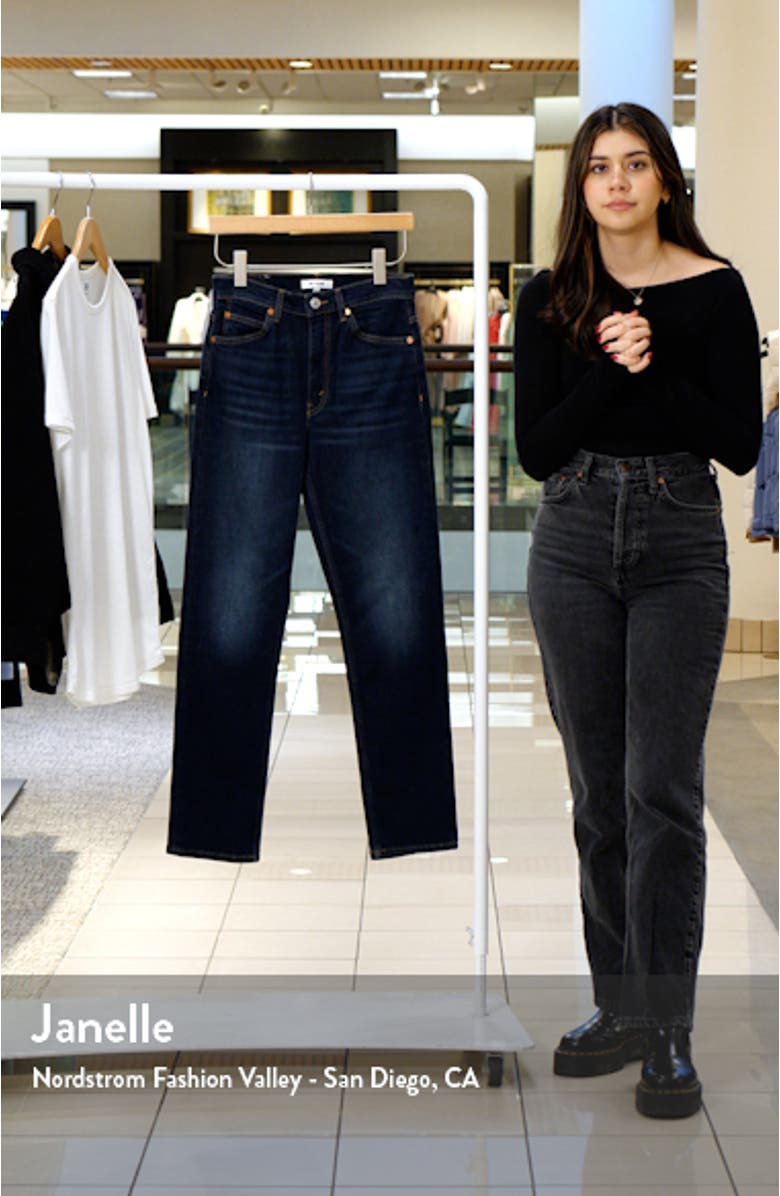 '70s High Waist Straight Leg Jeans, sales video thumbnail