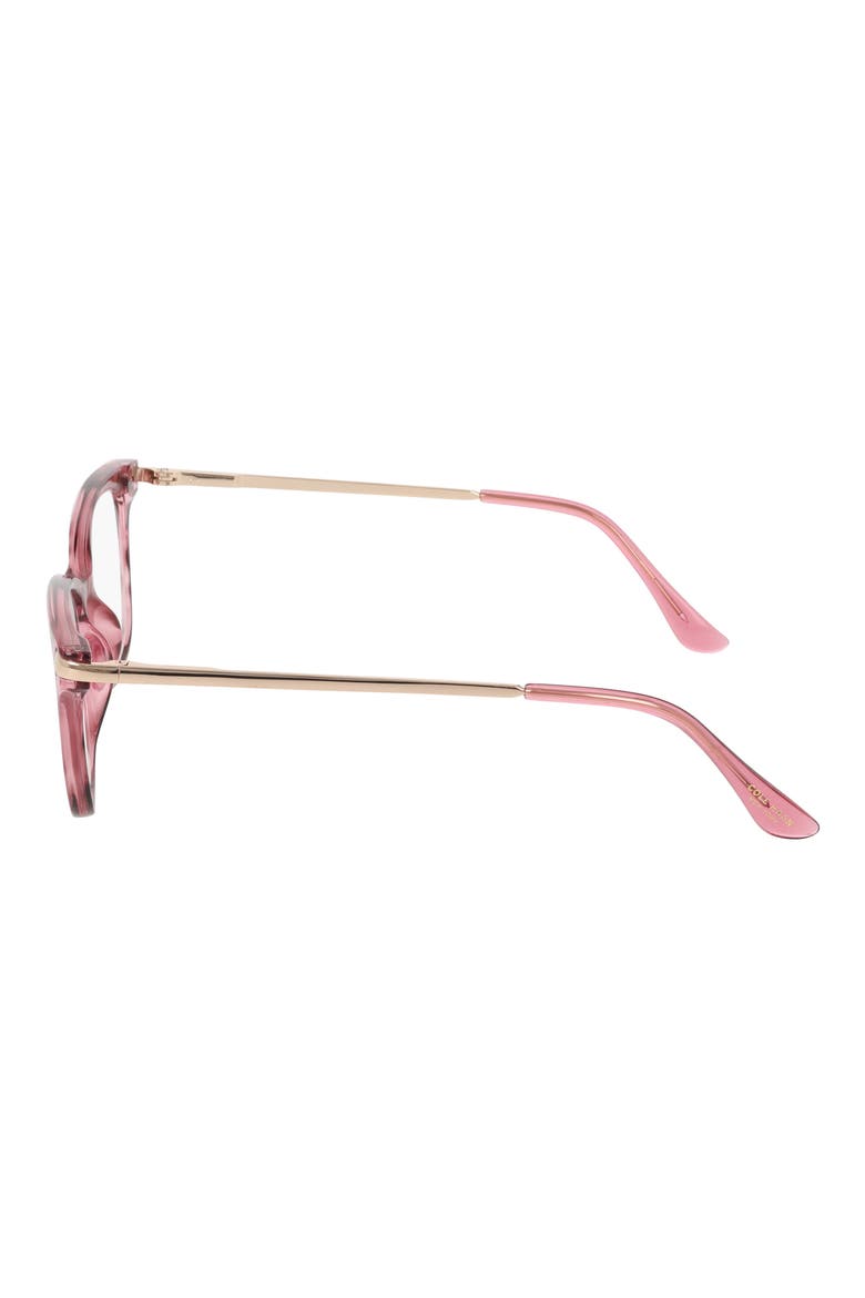 Combo Core 51mm Cat Eye Reading Glasses, Alternate, color, PINK DEMI