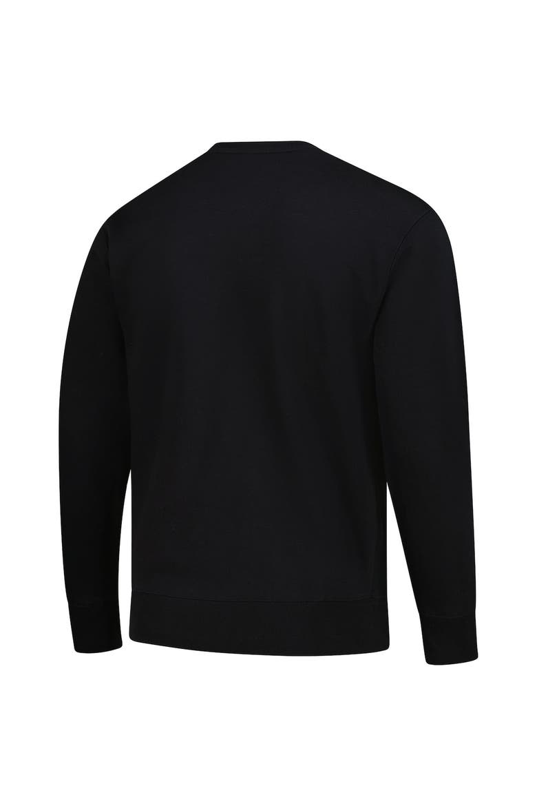 Men's Mitchell & Ness  Black Ohio State Buckeyes Elite Script Pullover Sweatshirt, Alternate, color, Black