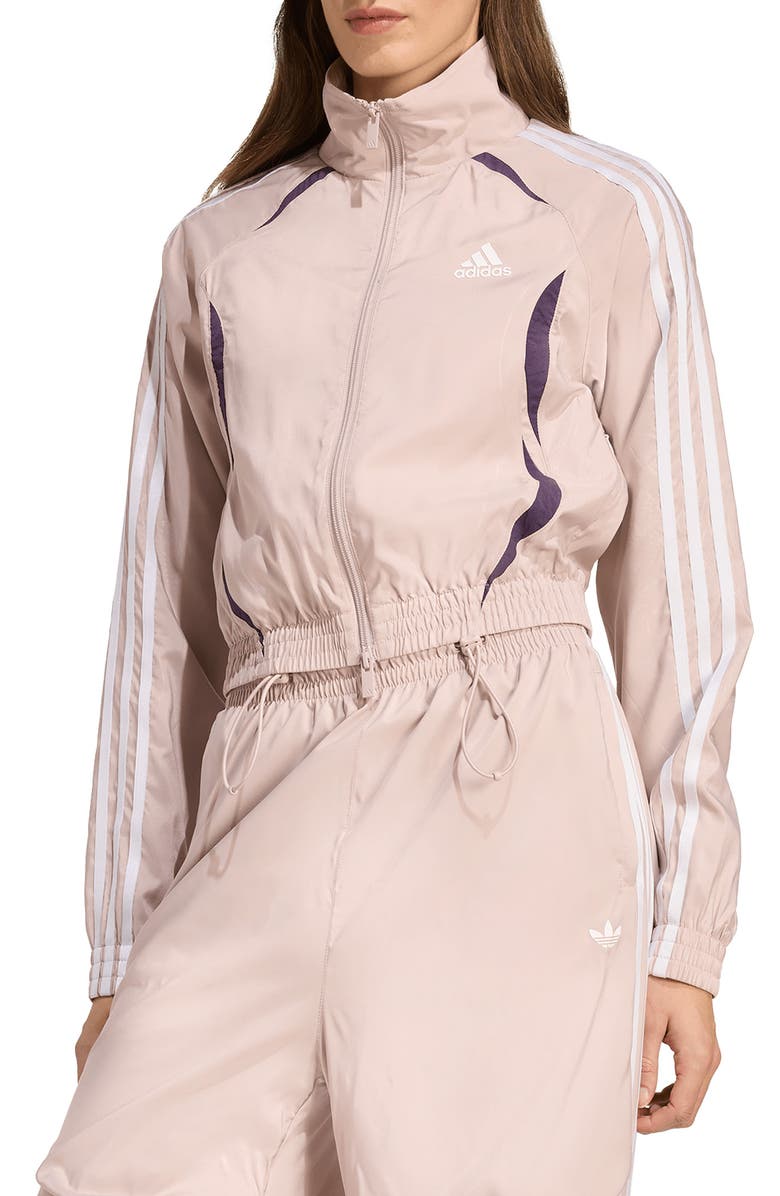 adidas Adilenium Season 4 Teamgeist Slim Fit Track Top, Main, color, New Rose