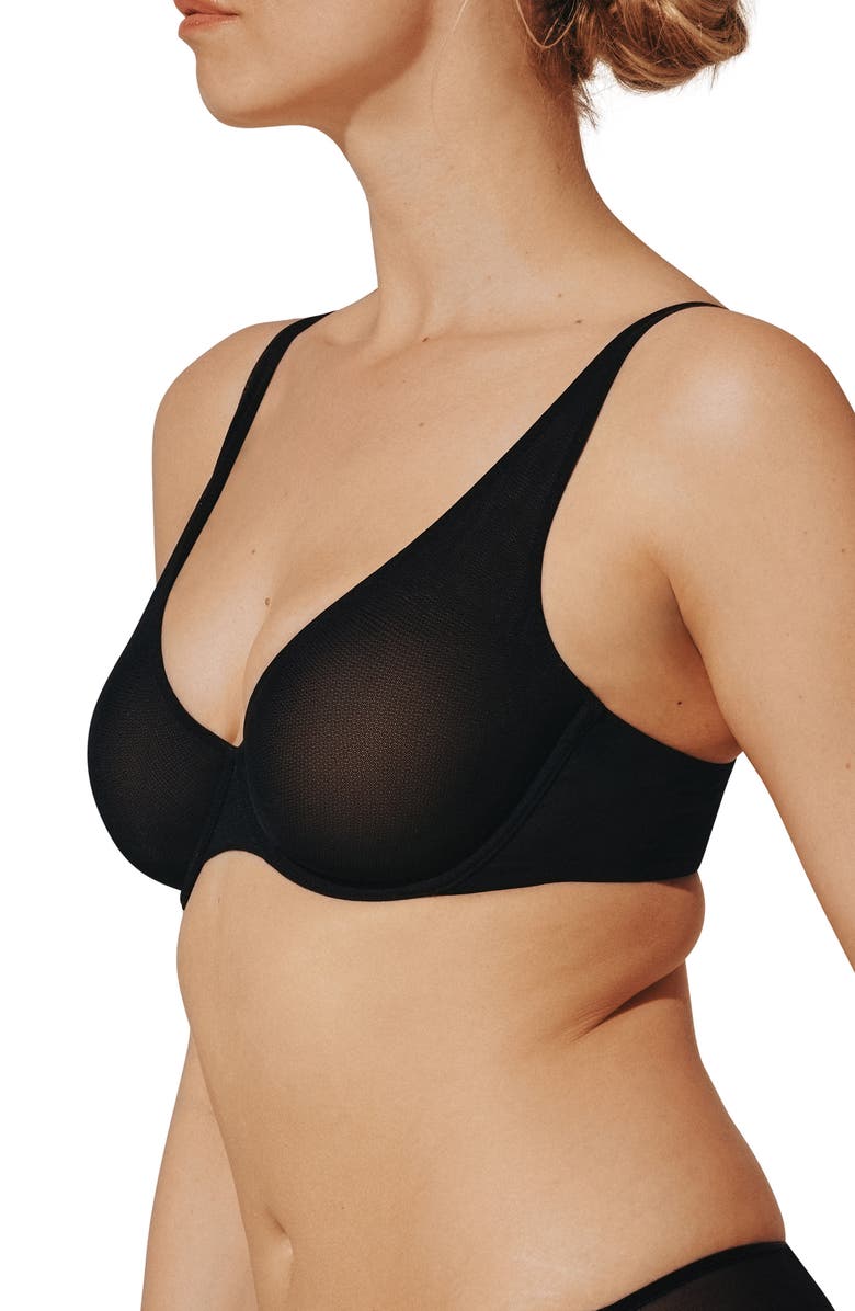 ThirdLove Bare Mesh Unlined Underwire Bra, Alternate, color, 