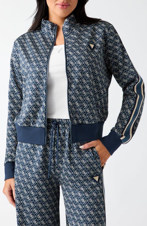 4G Jacquard Full Zip Track Jacket