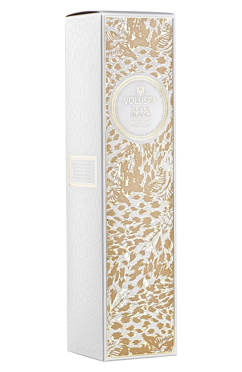 Voluspa Suede Blanc Reed Diffuser, Alternate, color, Suede Blanc