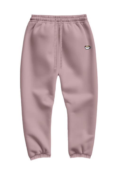 Dalix Womens Cappuccino Midweight Fleece Relaxed Sweatpant