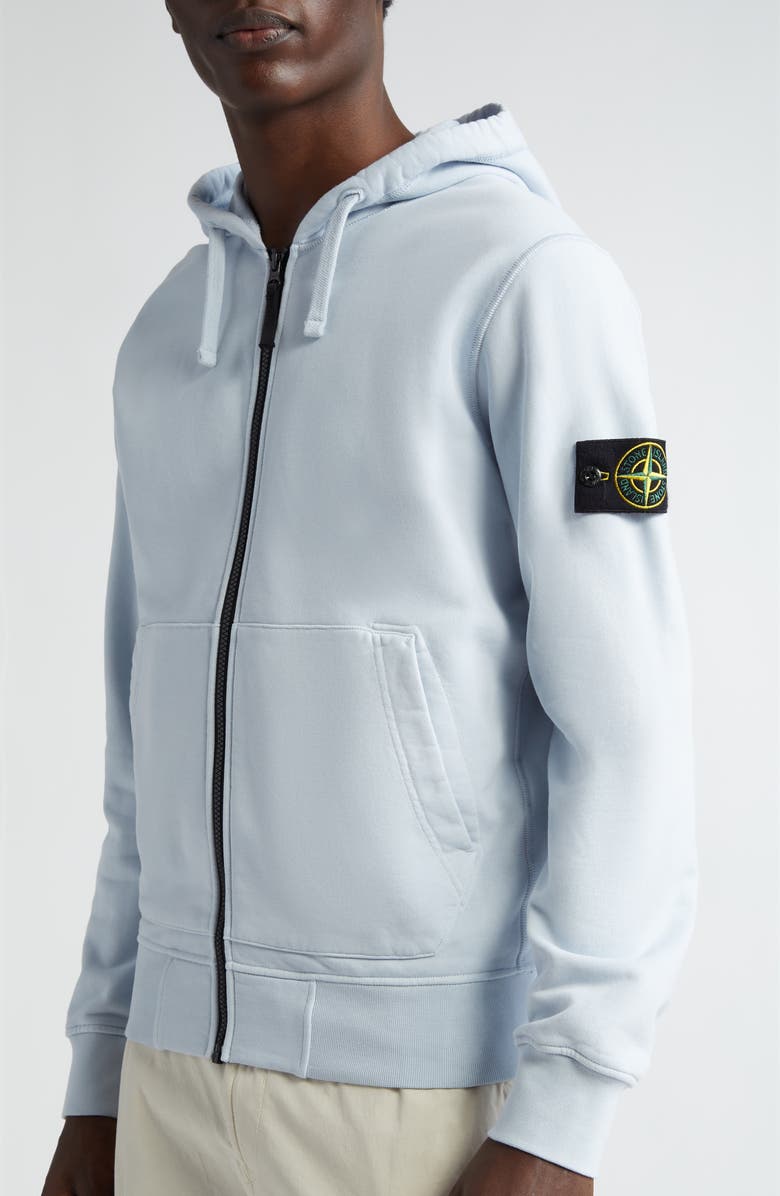 Stone Island Felpa Zip Hoodie, Alternate, color,