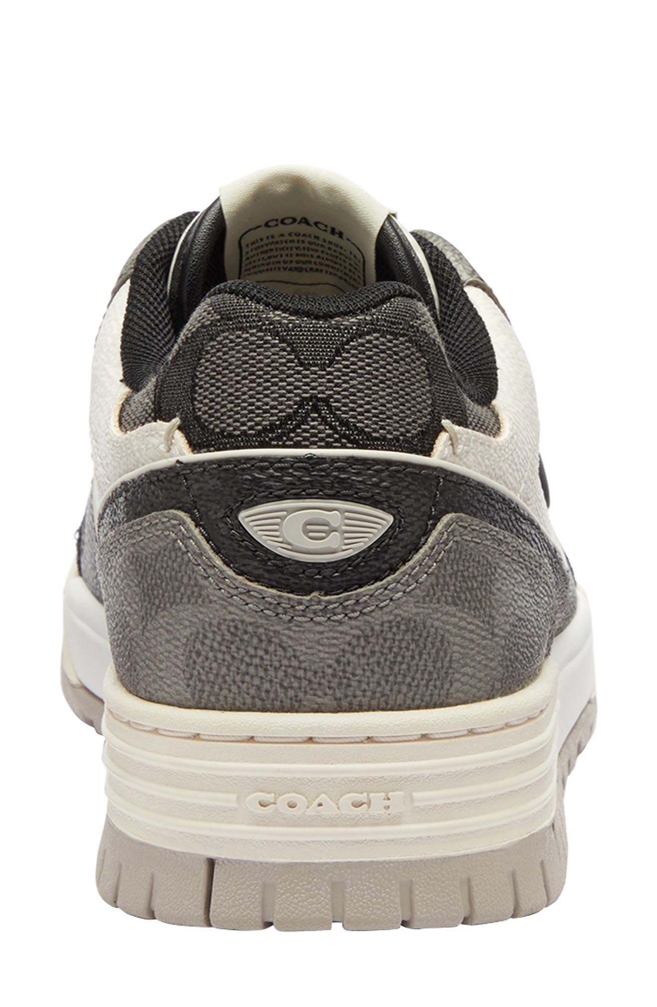 COACH Soho Sneaker, Alternate, color, Black/ Chalk